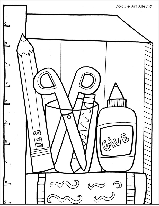 90+ Back to School Coloring Pages 9