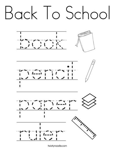 90+ Back to School Coloring Pages 93