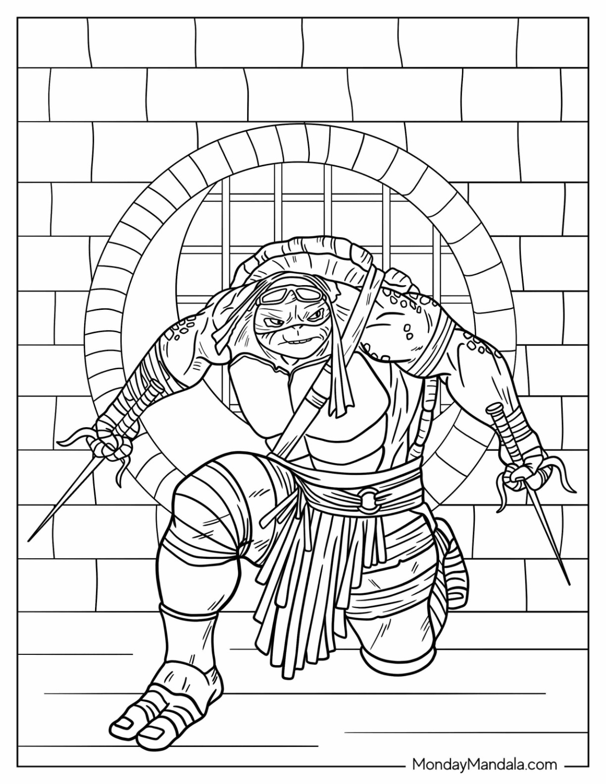 99+ Coloring Page Ninja Turtles: Cowabunga Coloring Adventure 10