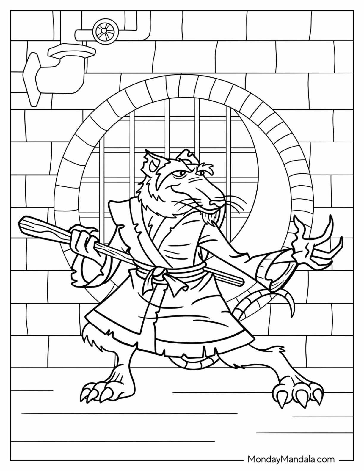 99+ Coloring Page Ninja Turtles: Cowabunga Coloring Adventure 11