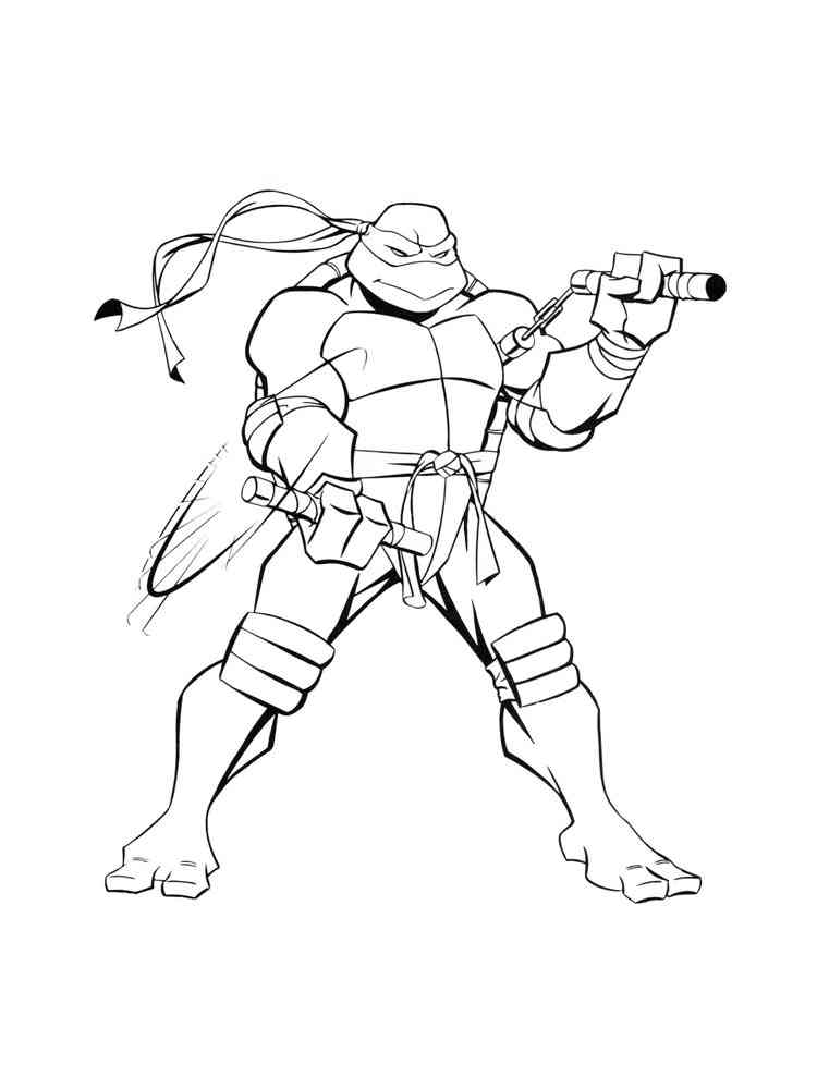 99+ Coloring Page Ninja Turtles: Cowabunga Coloring Adventure 35