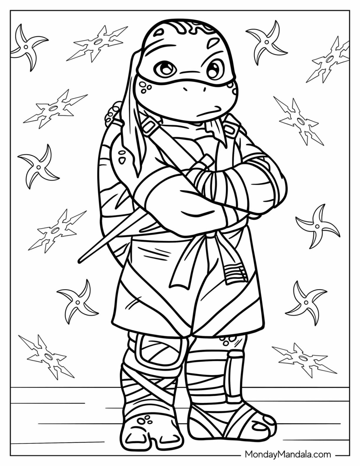 99+ Coloring Page Ninja Turtles: Cowabunga Coloring Adventure 39