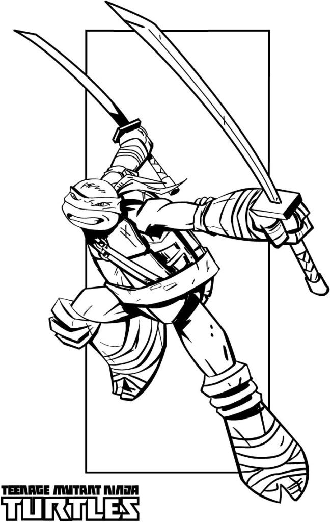 99+ Coloring Page Ninja Turtles: Cowabunga Coloring Adventure 43