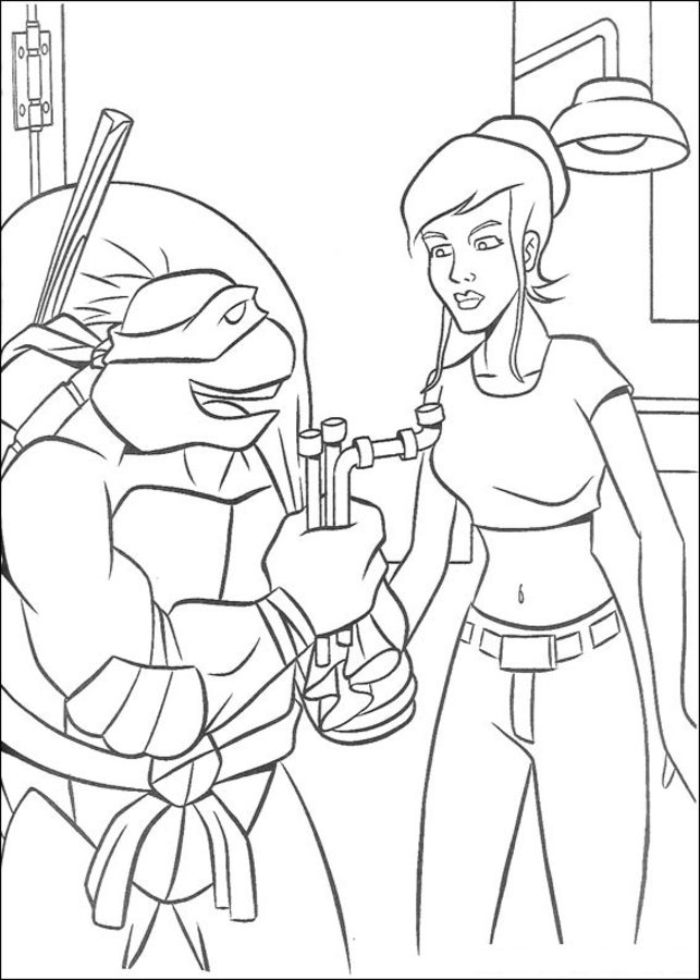 99+ Coloring Page Ninja Turtles: Cowabunga Coloring Adventure 45