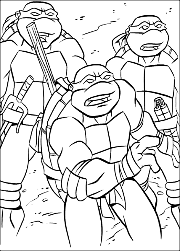 99+ Coloring Page Ninja Turtles: Cowabunga Coloring Adventure 48