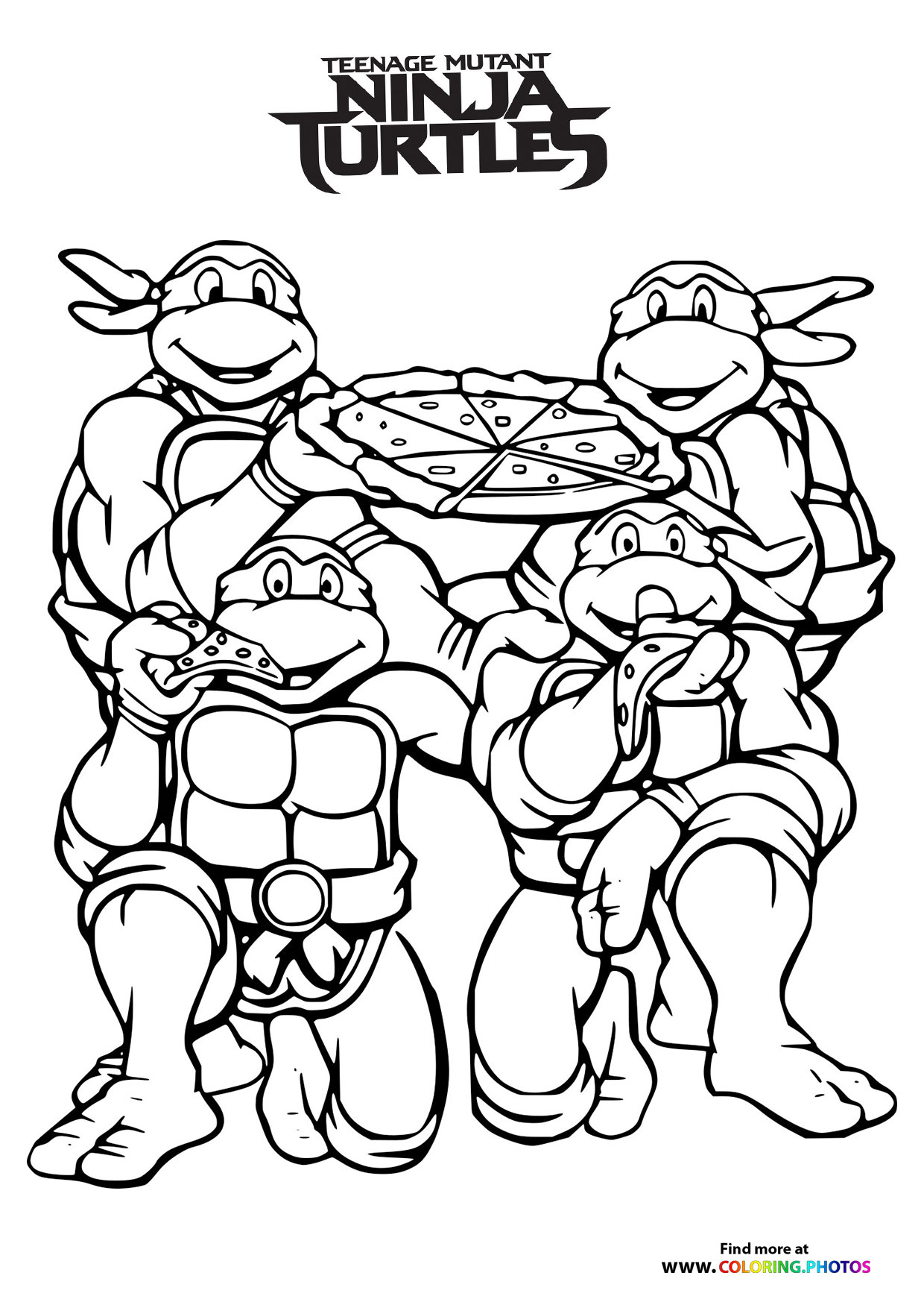 99+ Coloring Page Ninja Turtles: Cowabunga Coloring Adventure 6