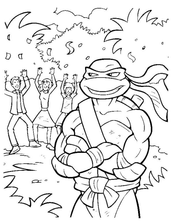 99+ Coloring Page Ninja Turtles: Cowabunga Coloring Adventure 61