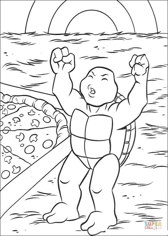 99+ Coloring Page Ninja Turtles: Cowabunga Coloring Adventure 62