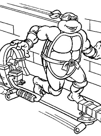 99+ Coloring Page Ninja Turtles: Cowabunga Coloring Adventure 80