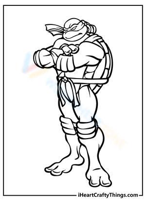 99+ Coloring Page Ninja Turtles: Cowabunga Coloring Adventure 87