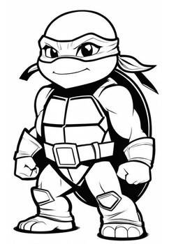 99+ Coloring Page Ninja Turtles: Cowabunga Coloring Adventure 89