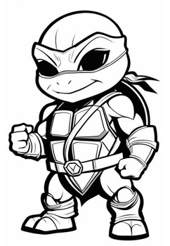 99+ Coloring Page Ninja Turtles: Cowabunga Coloring Adventure 90