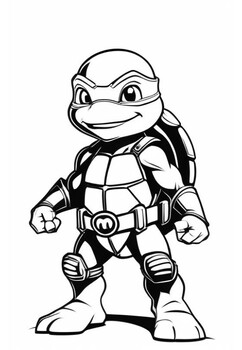 99+ Coloring Page Ninja Turtles: Cowabunga Coloring Adventure 91