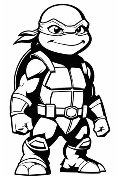 99+ Coloring Page Ninja Turtles: Cowabunga Coloring Adventure 93