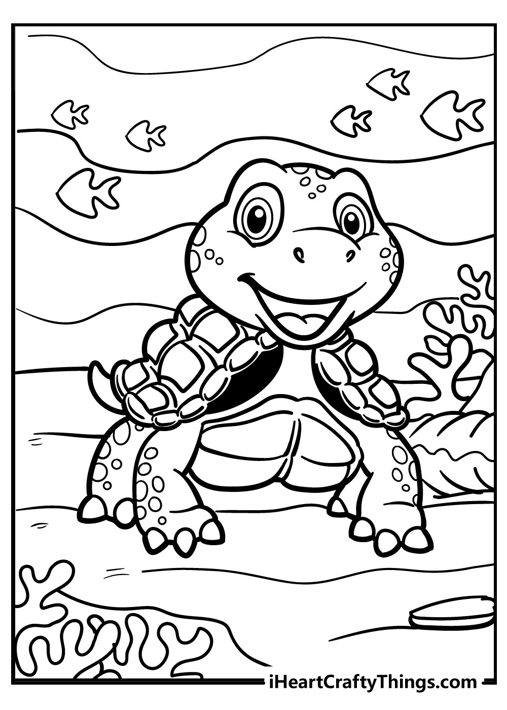 Turtle Coloring Pages: 110 Relaxing Designs for Turtle Lovers 102