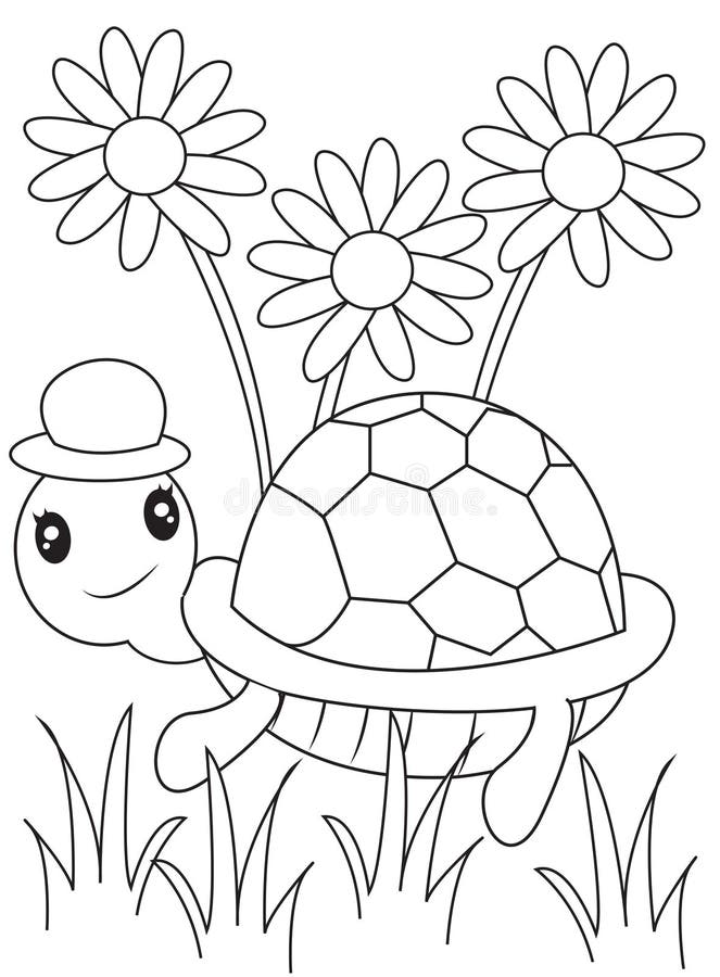 Turtle Coloring Pages: 110 Relaxing Designs for Turtle Lovers 12