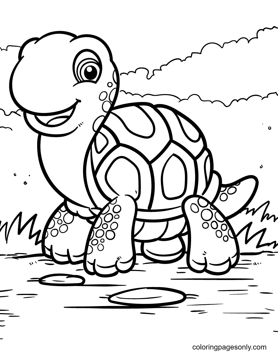 Turtle Coloring Pages: 110 Relaxing Designs for Turtle Lovers 121