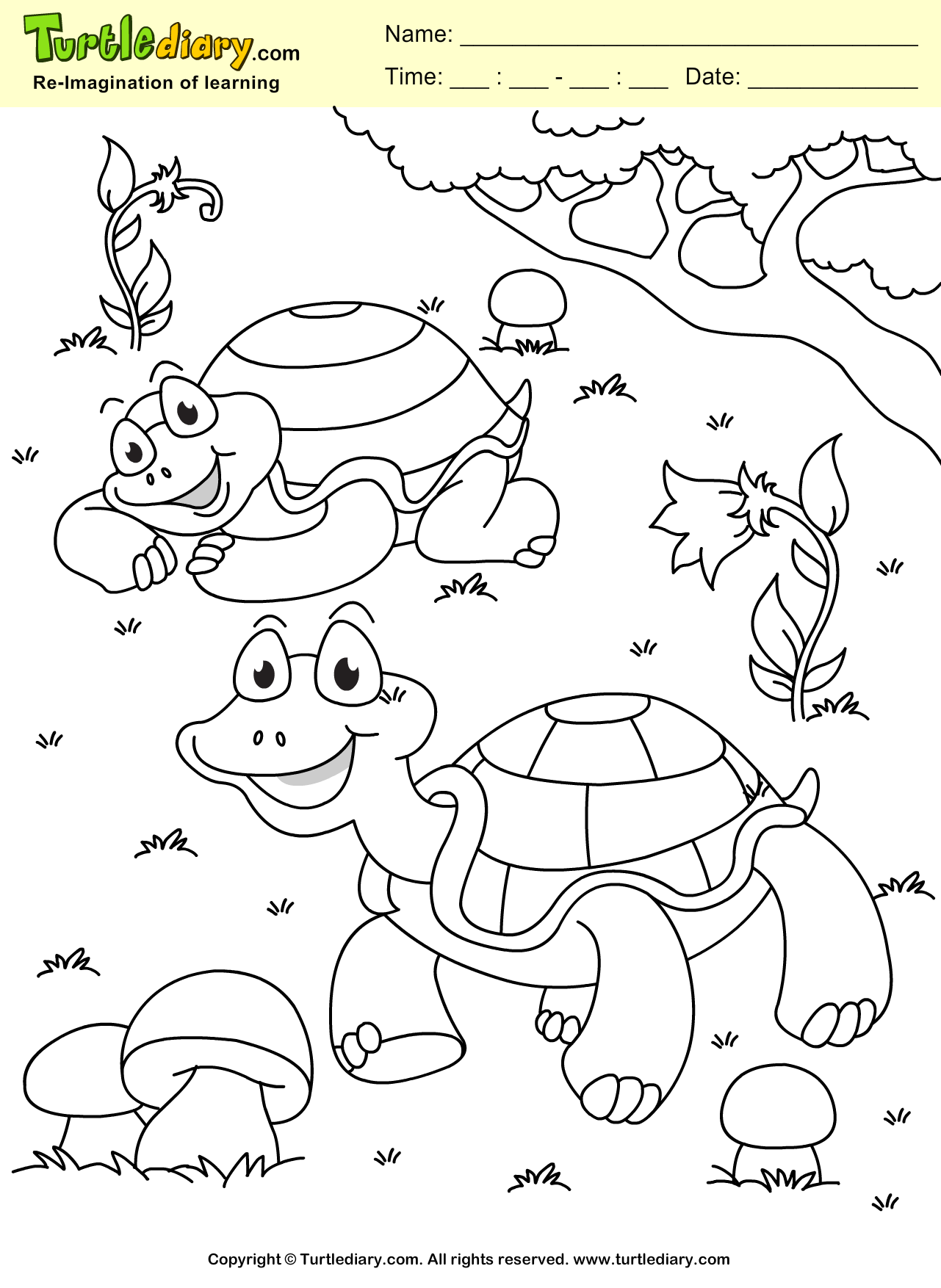 Turtle Coloring Pages: 110 Relaxing Designs for Turtle Lovers 16