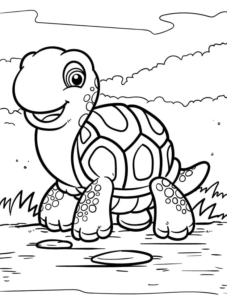 Turtle Coloring Pages: 110 Relaxing Designs for Turtle Lovers 4