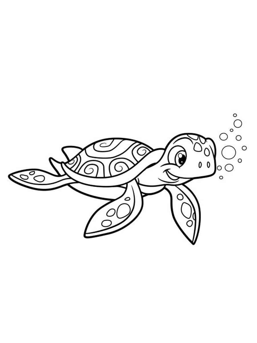 Turtle Coloring Pages: 110 Relaxing Designs for Turtle Lovers 89