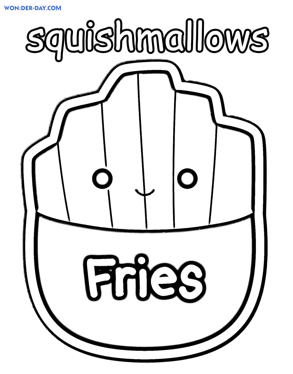 100 Squishmallows Coloring Pages FREE Printable 10