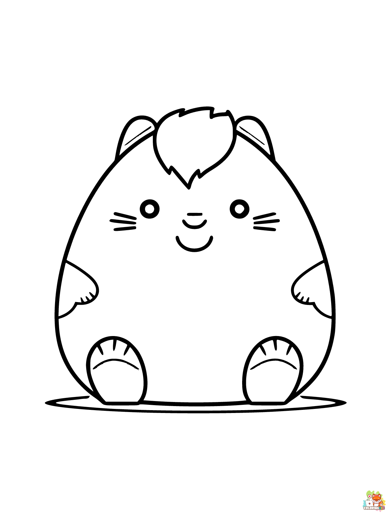 100 Squishmallows Coloring Pages FREE Printable 103