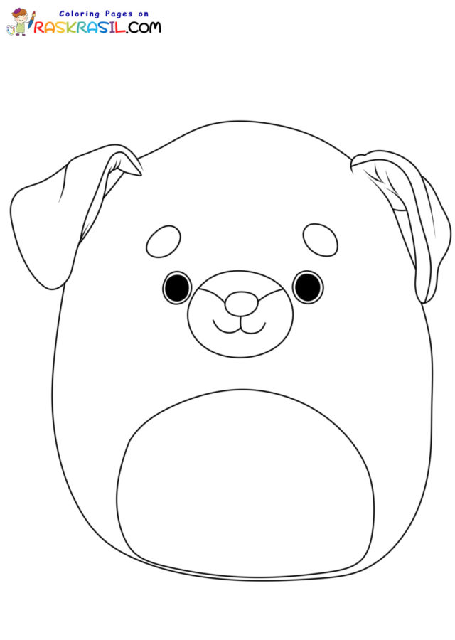 100 Squishmallows Coloring Pages FREE Printable 126