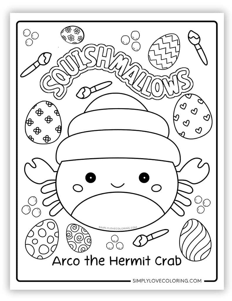 100 Squishmallows Coloring Pages FREE Printable 130