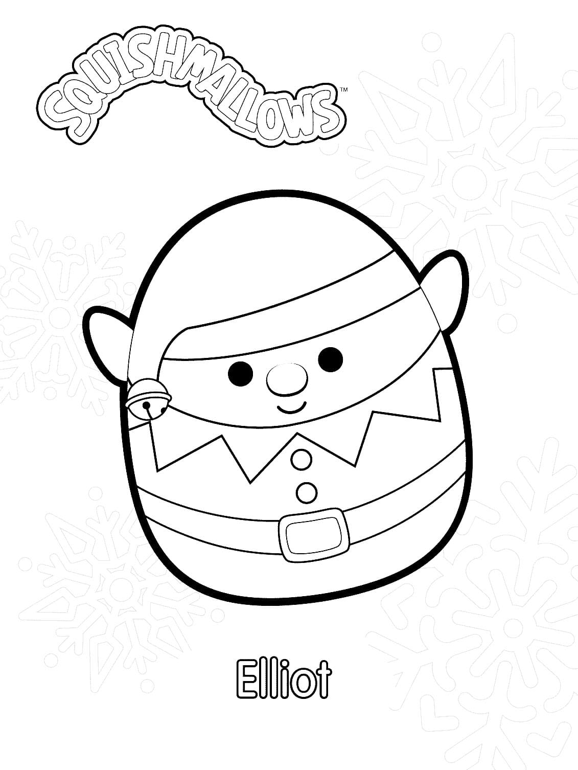 100 Squishmallows Coloring Pages FREE Printable 135