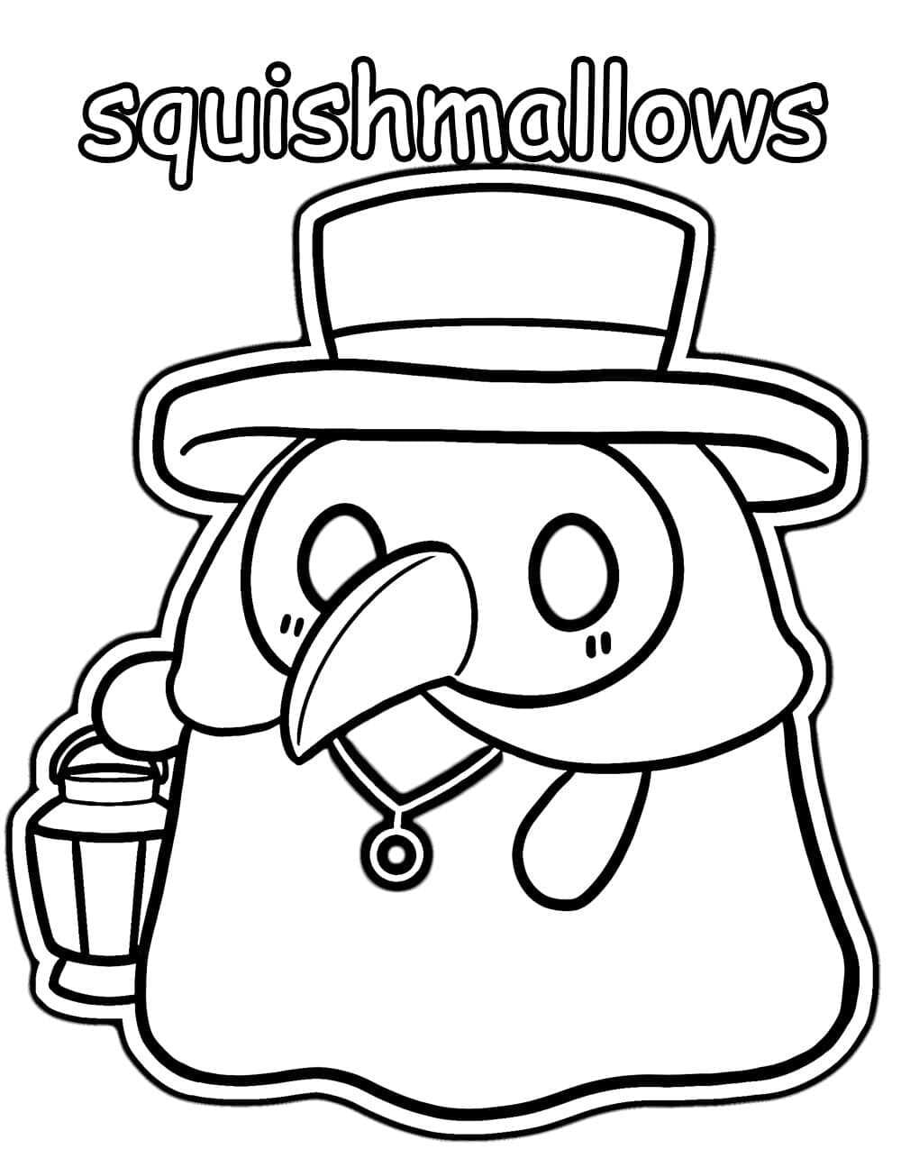 100 Squishmallows Coloring Pages FREE Printable 139