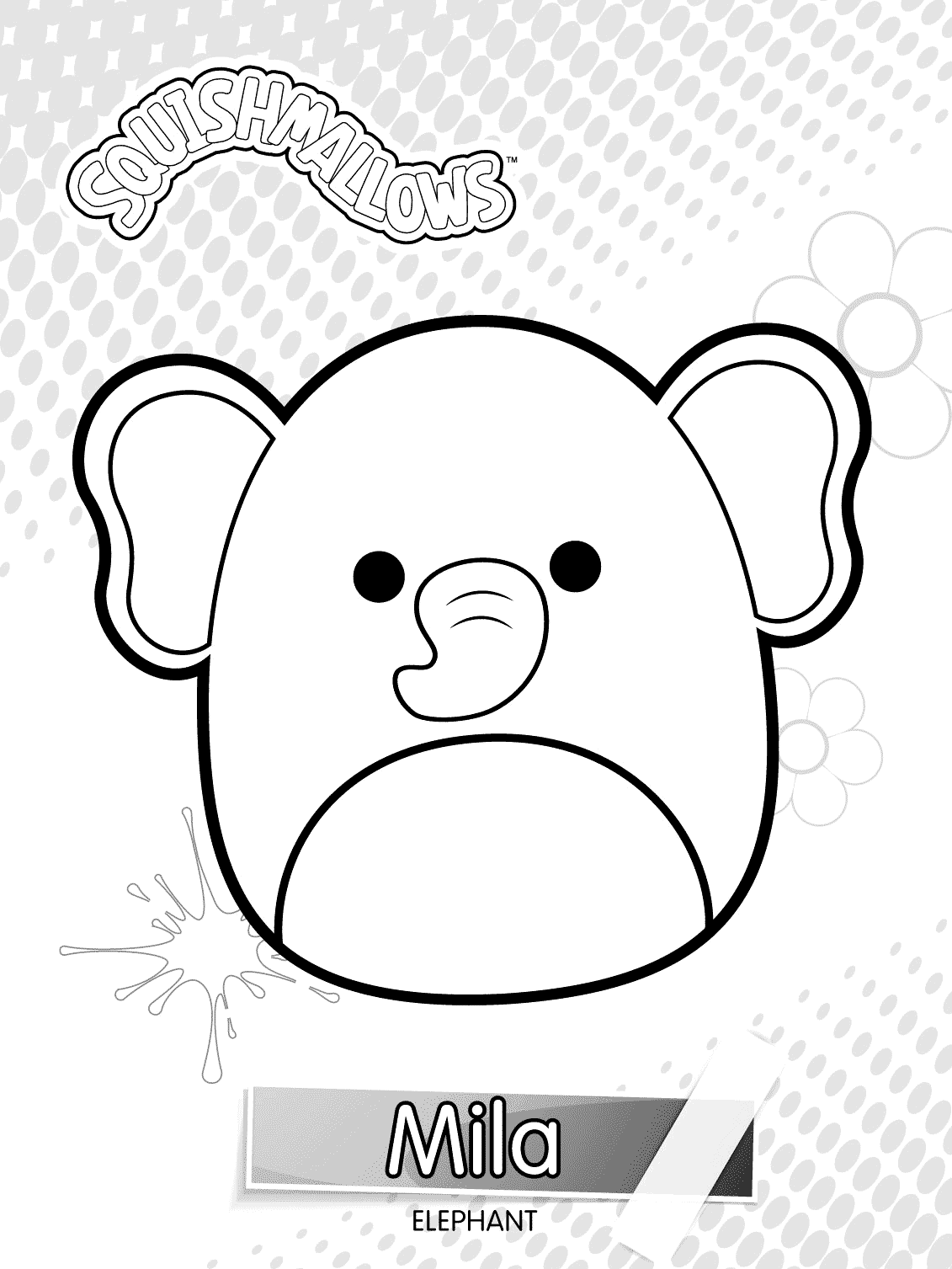 100 Squishmallows Coloring Pages FREE Printable 26