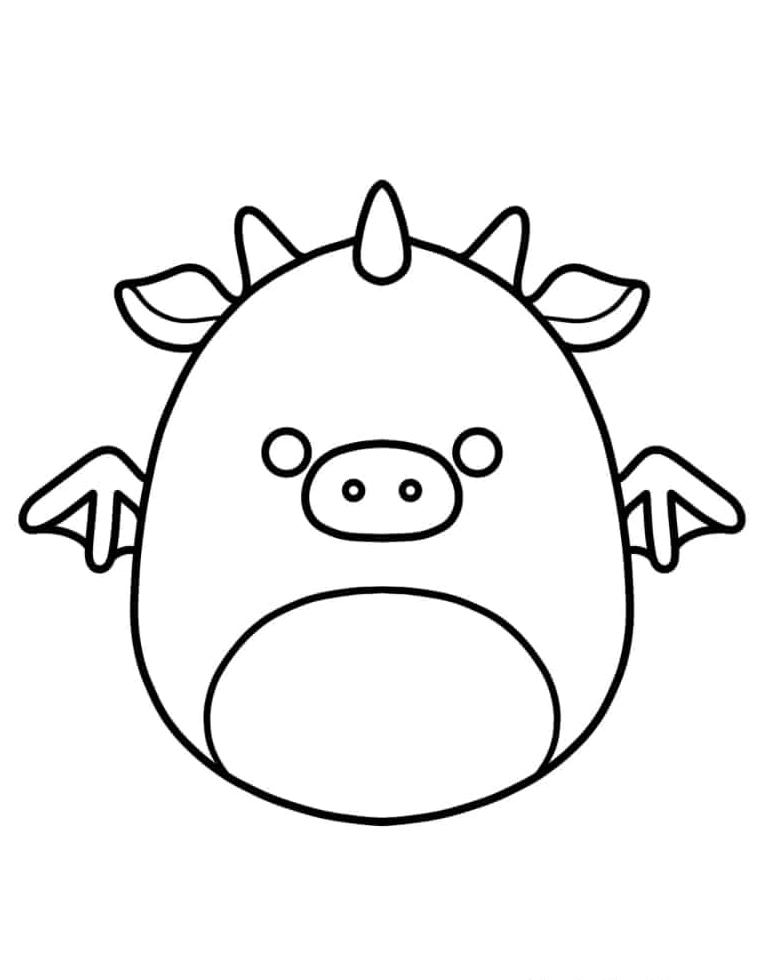 100 Squishmallows Coloring Pages FREE Printable 37