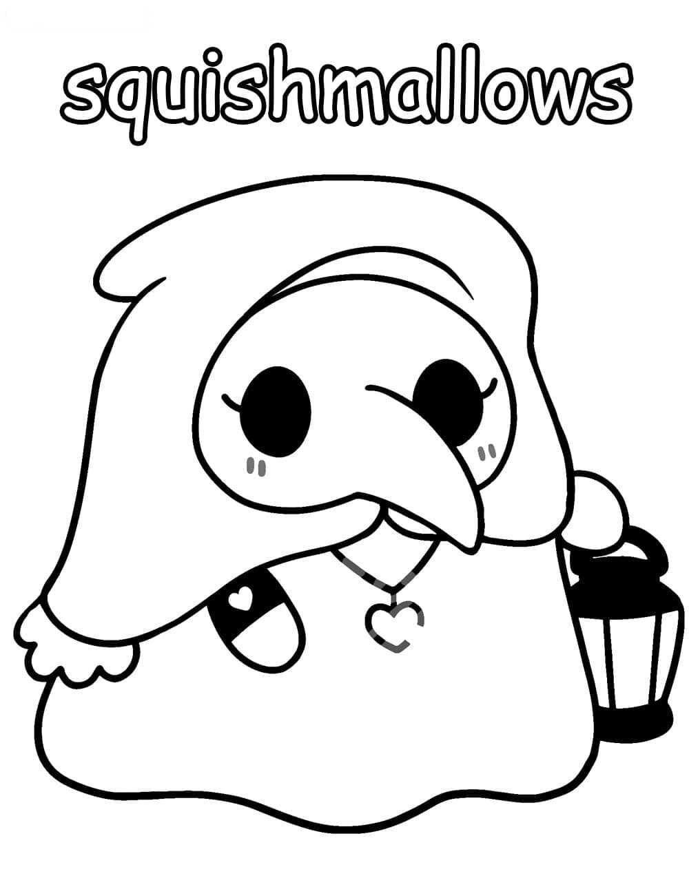 100 Squishmallows Coloring Pages FREE Printable 43