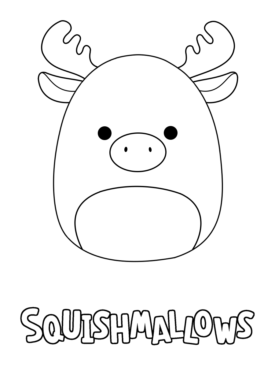 100 Squishmallows Coloring Pages FREE Printable 46