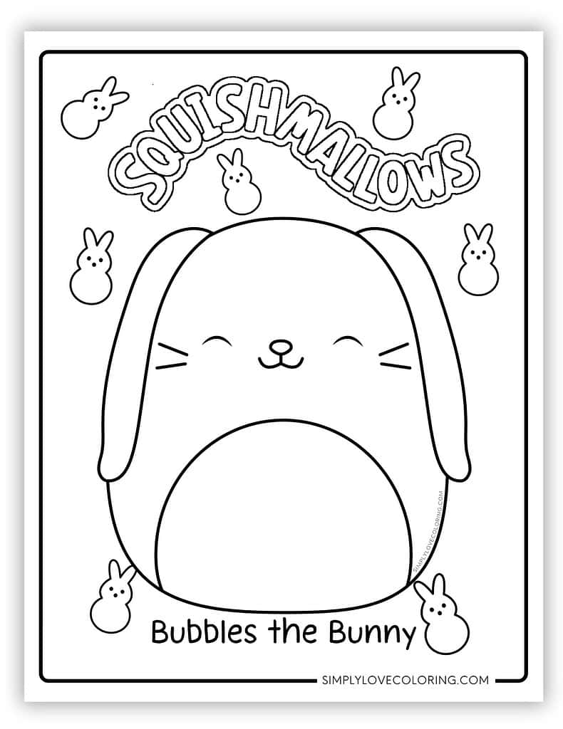 100 Squishmallows Coloring Pages FREE Printable 47