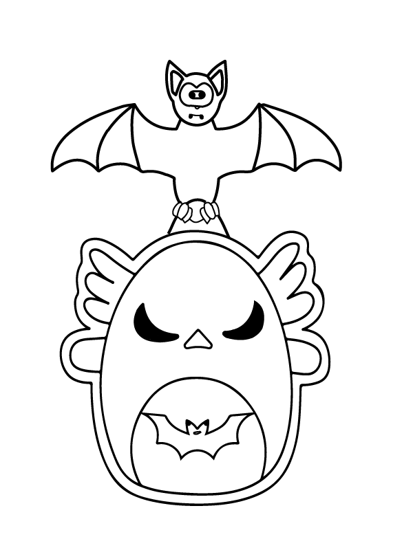 100 Squishmallows Coloring Pages FREE Printable 59