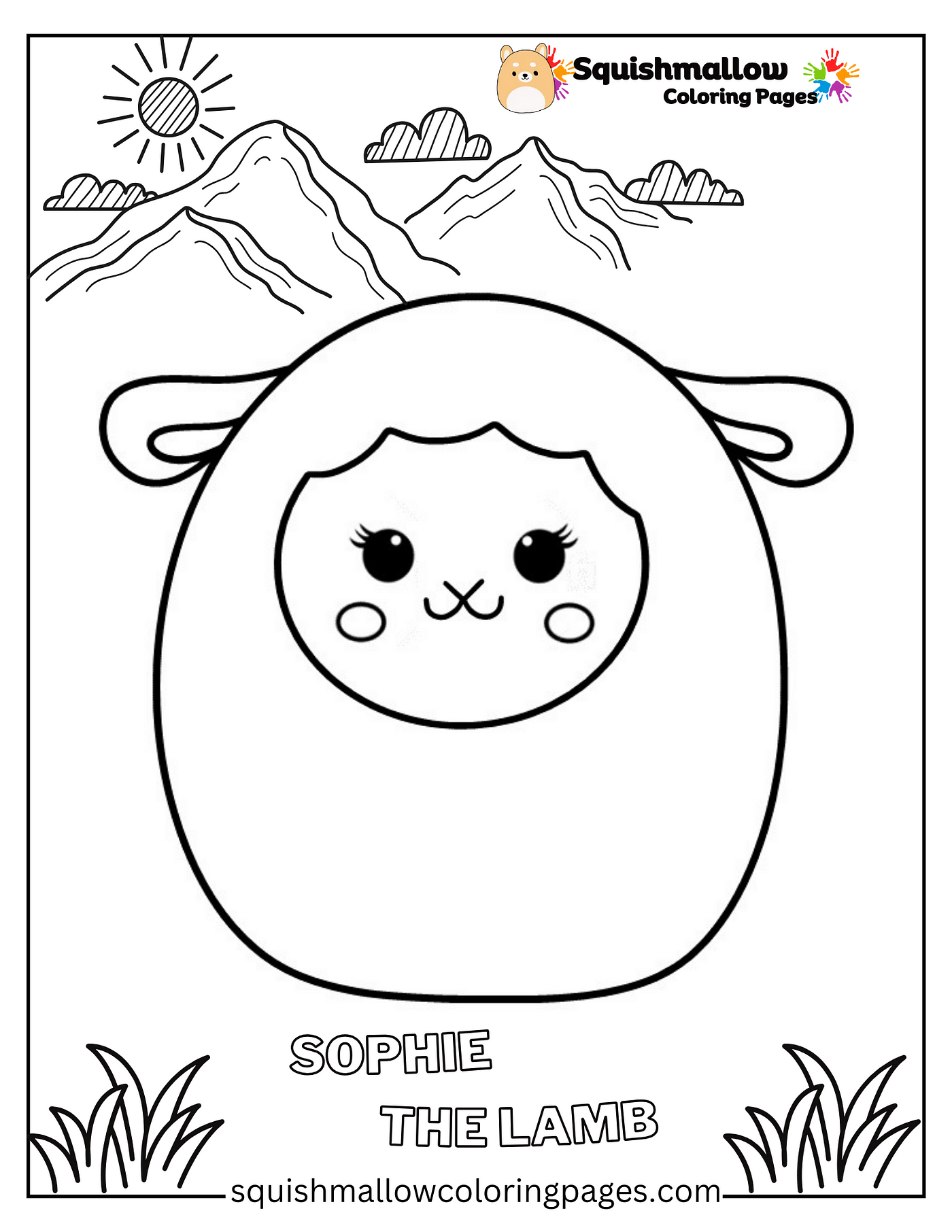 100 Squishmallows Coloring Pages FREE Printable 66