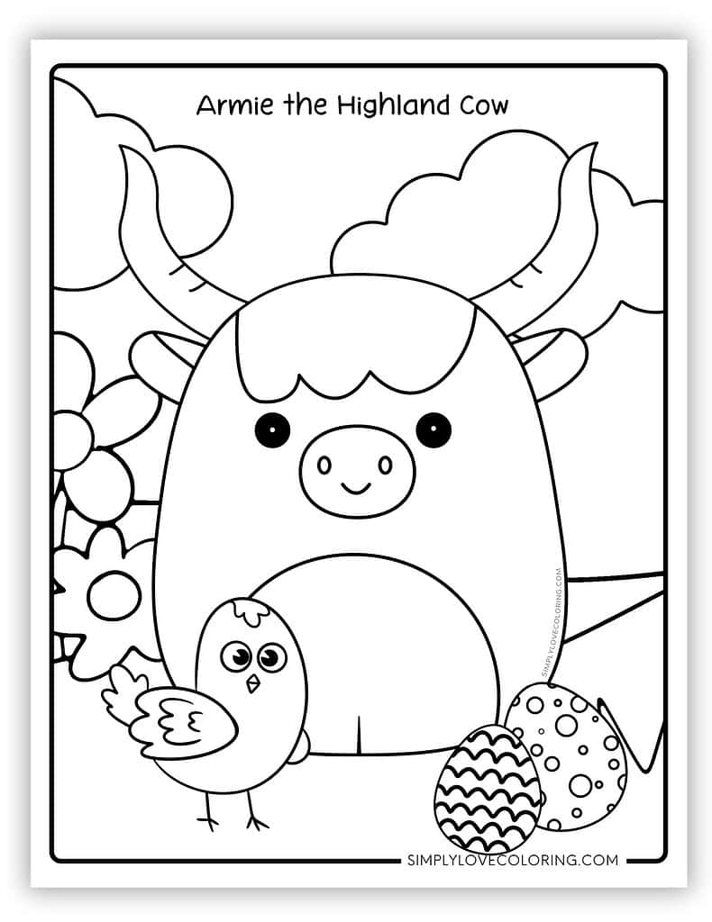 100 Squishmallows Coloring Pages FREE Printable 69