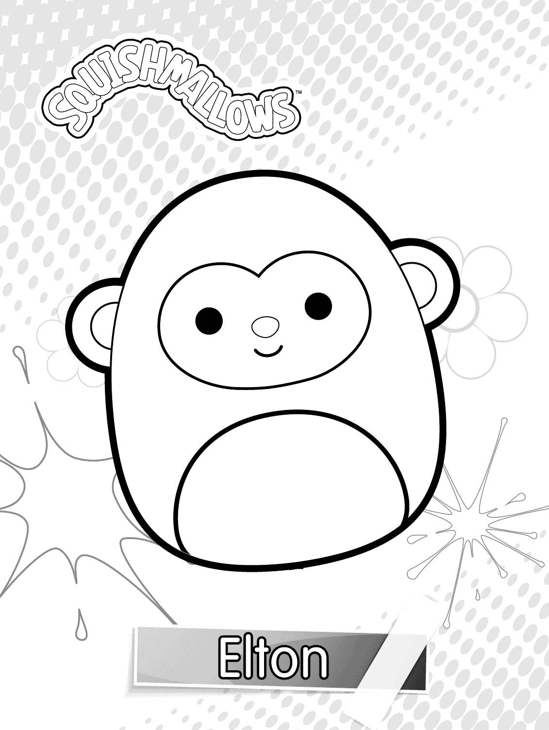 100 Squishmallows Coloring Pages FREE Printable 71