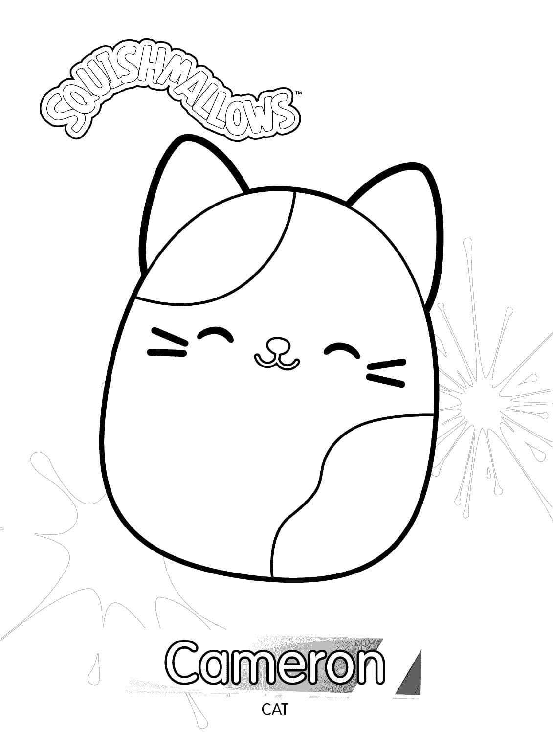 100 Squishmallows Coloring Pages FREE Printable 72