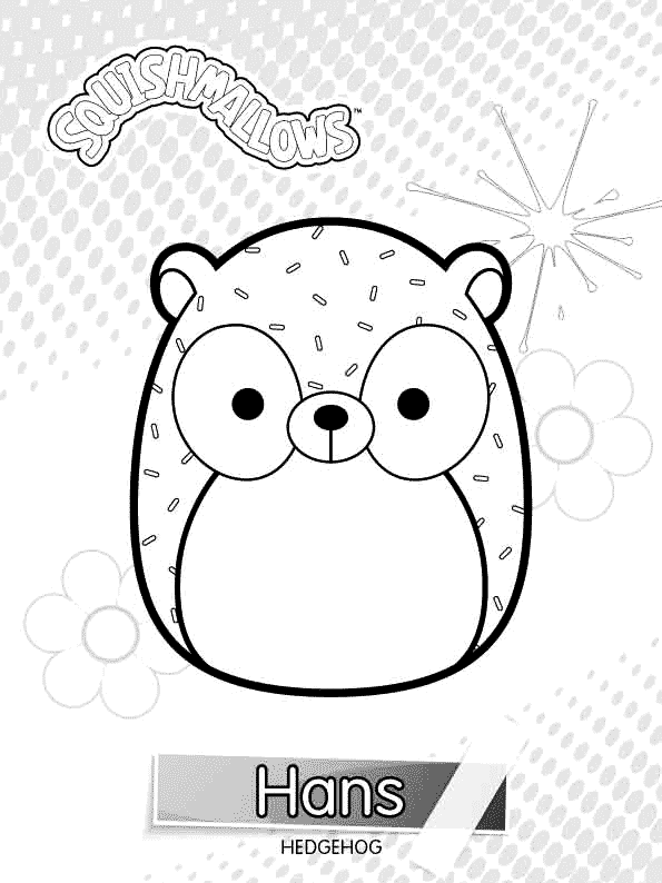 100 Squishmallows Coloring Pages FREE Printable 74