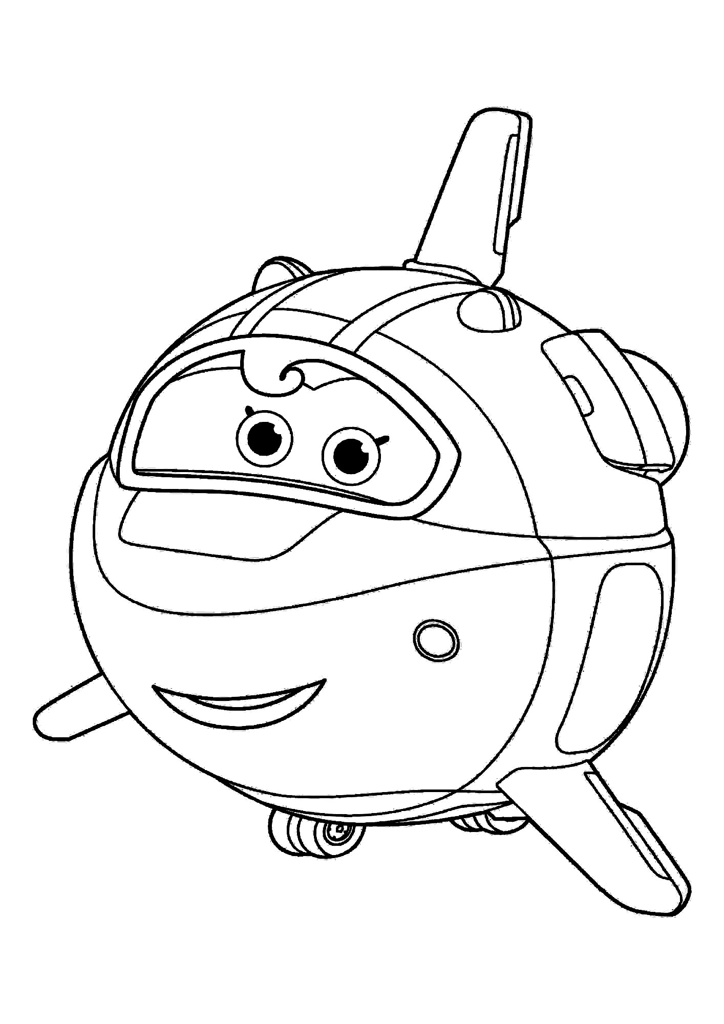 110 Super Wings Coloring Pages Printable 103