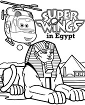 110 Super Wings Coloring Pages Printable 11