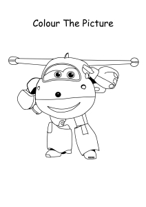 110 Super Wings Coloring Pages Printable 16