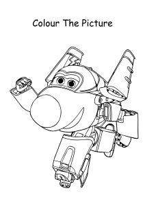 110 Super Wings Coloring Pages Printable 19