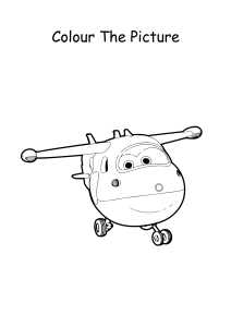 110 Super Wings Coloring Pages Printable 23