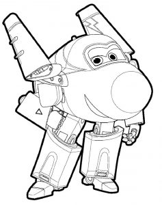 110 Super Wings Coloring Pages Printable 24