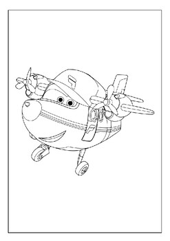 110 Super Wings Coloring Pages Printable 30