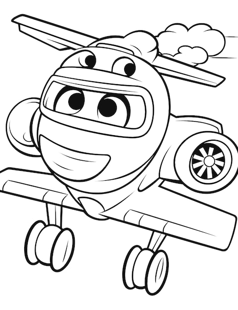 110 Super Wings Coloring Pages Printable 41