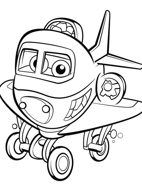 110 Super Wings Coloring Pages Printable 48